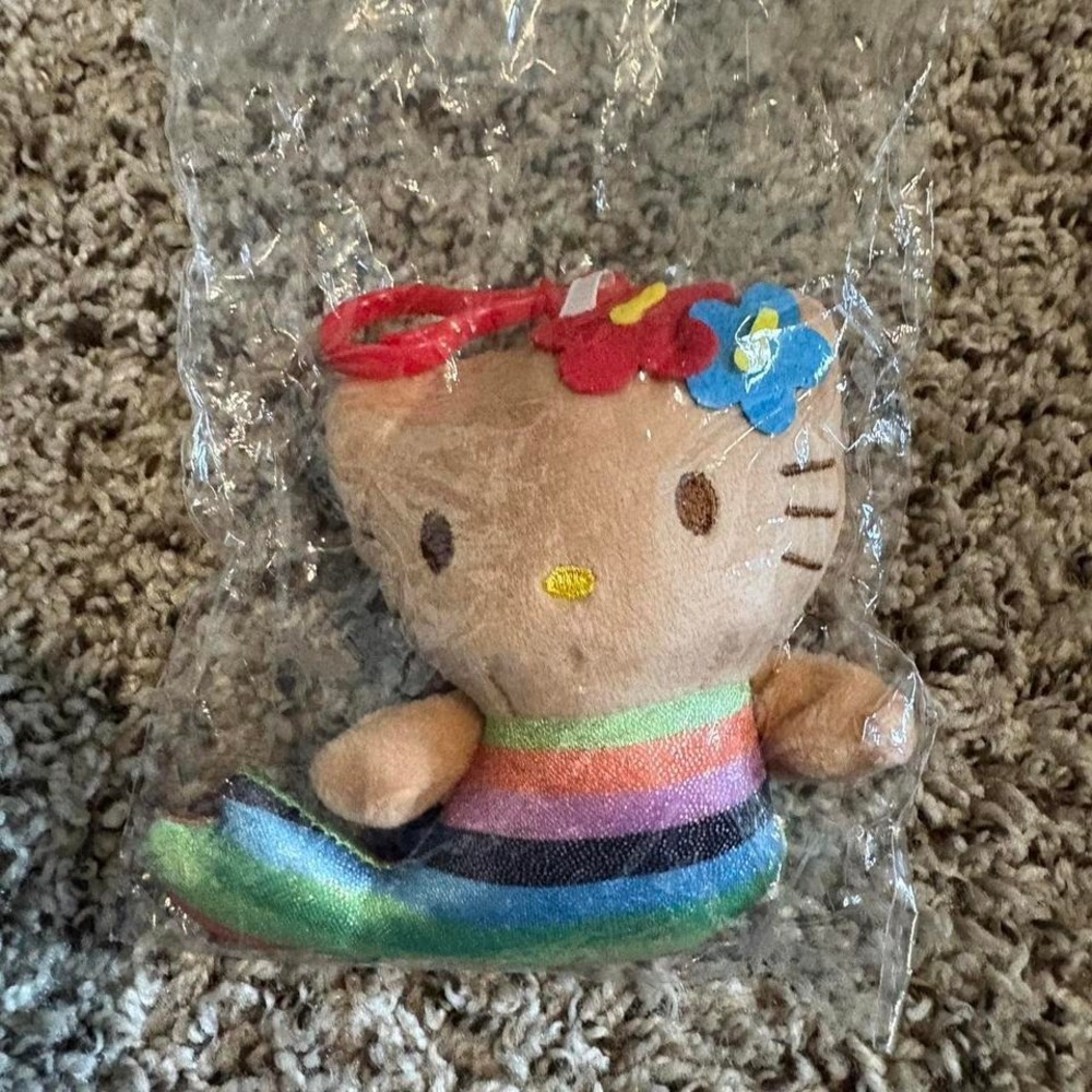 Sanrio Hello Kitty mermaid plush keychain